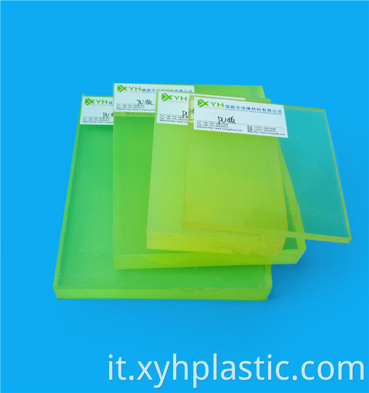 Transparent Clear PU Plates